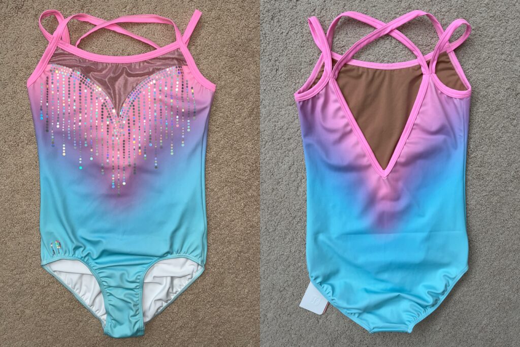 2 Sylvia P leotards size 10 Sakura high quality Neon and Made of Magic